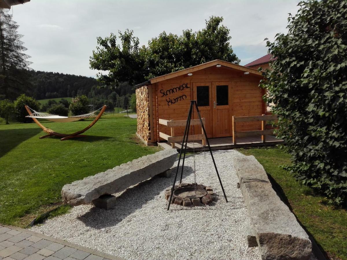 Ferienhaus Plattenstein Kirchberg  Eksteriør billede