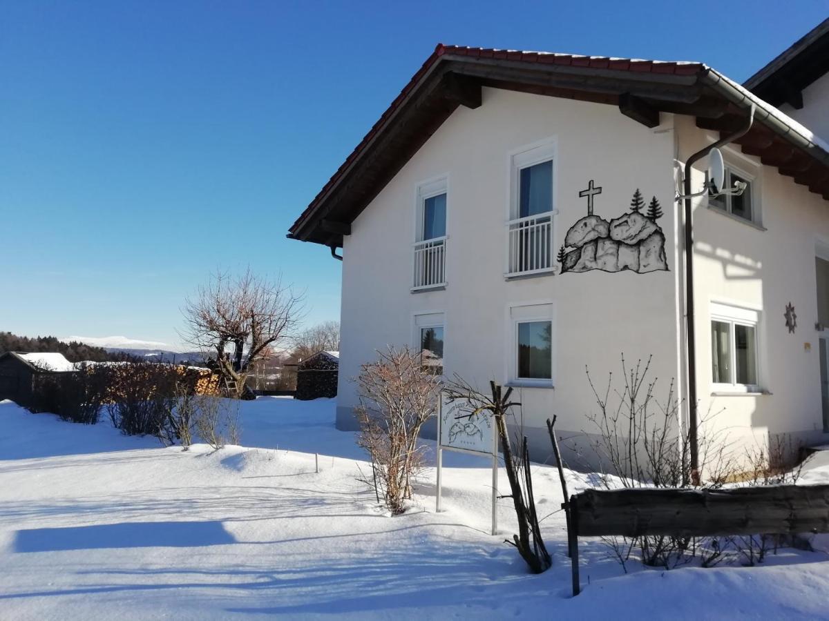 Ferienhaus Plattenstein Kirchberg  Eksteriør billede
